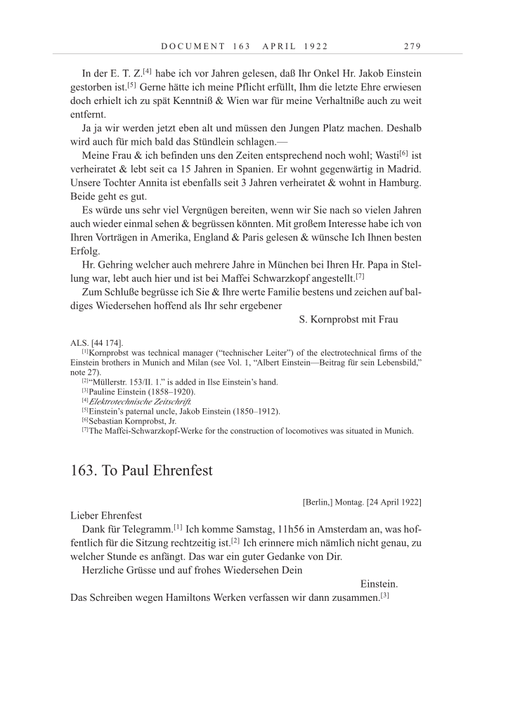 Volume 13: The Berlin Years: Writings & Correspondence January 1922-March 1923 page 279