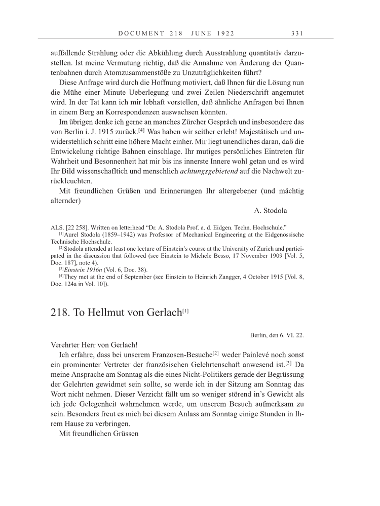 Volume 13: The Berlin Years: Writings & Correspondence January 1922-March 1923 page 331