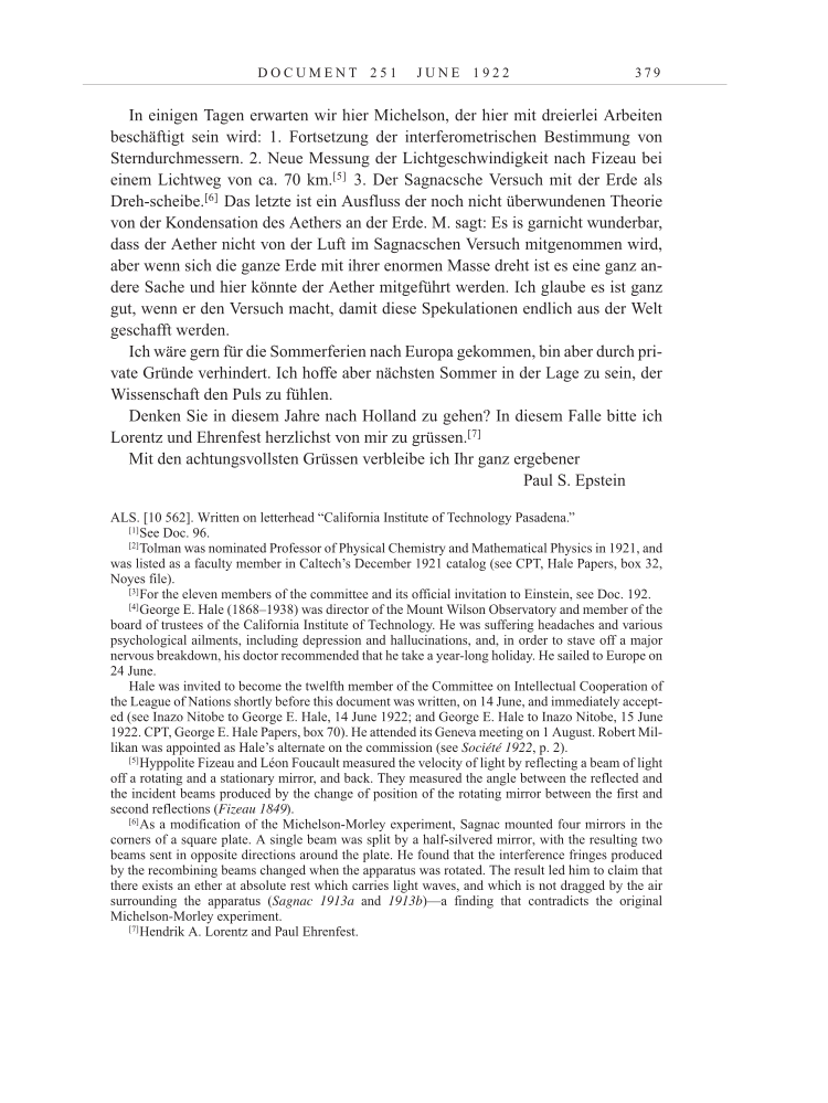 Volume 13: The Berlin Years: Writings & Correspondence January 1922-March 1923 page 379