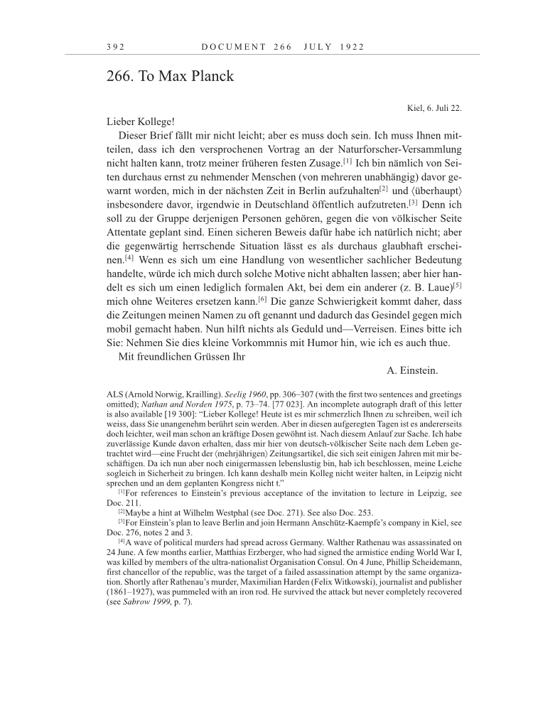 Volume 13: The Berlin Years: Writings & Correspondence January 1922-March 1923 page 392