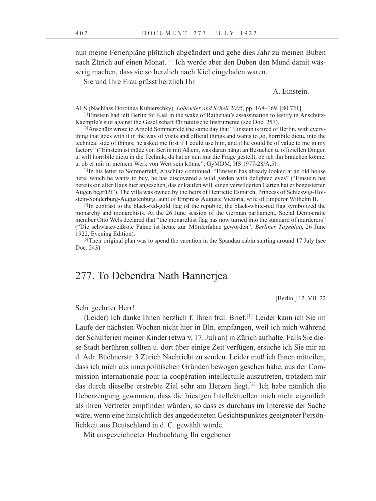 Volume 13: The Berlin Years: Writings & Correspondence January 1922-March 1923 page 402