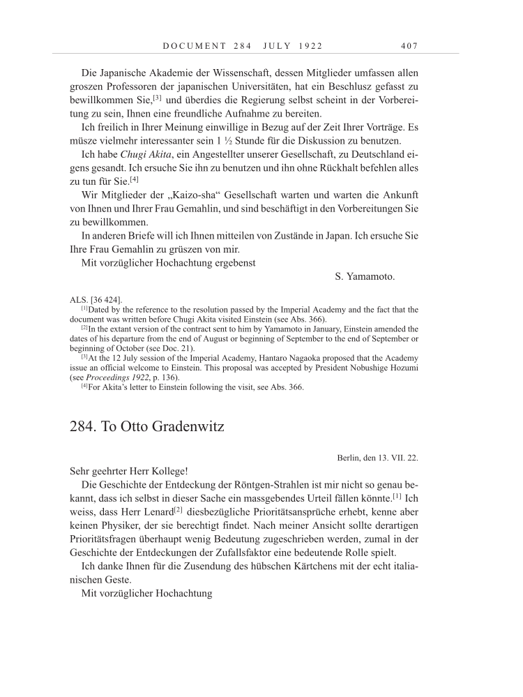 Volume 13: The Berlin Years: Writings & Correspondence January 1922-March 1923 page 407