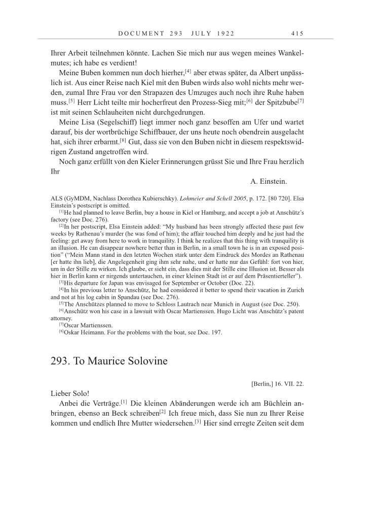 Volume 13: The Berlin Years: Writings & Correspondence January 1922-March 1923 page 415