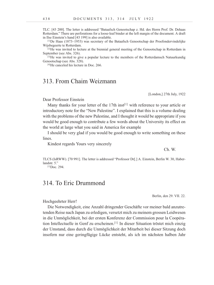 Volume 13: The Berlin Years: Writings & Correspondence January 1922-March 1923 page 438