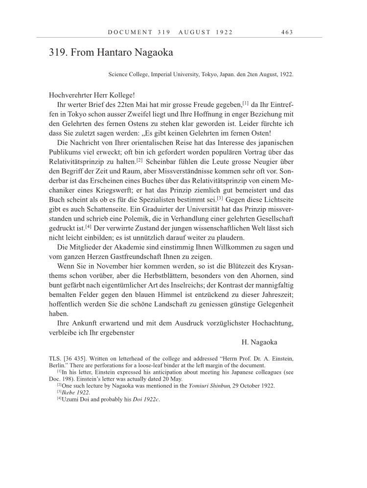Volume 13: The Berlin Years: Writings & Correspondence January 1922-March 1923 page 463