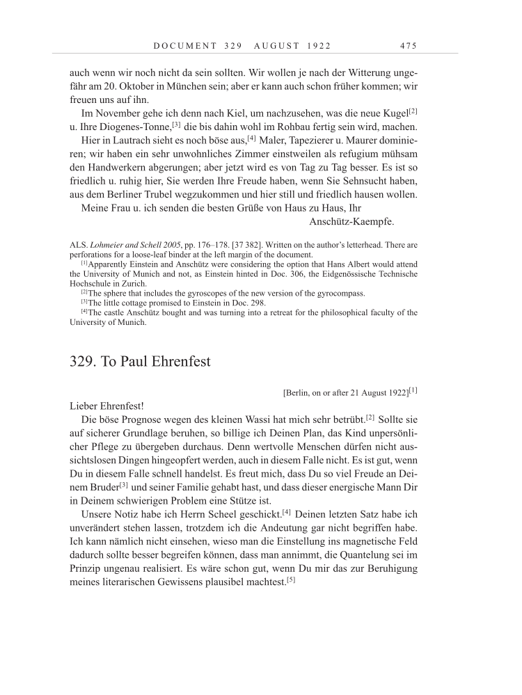 Volume 13: The Berlin Years: Writings & Correspondence January 1922-March 1923 page 475