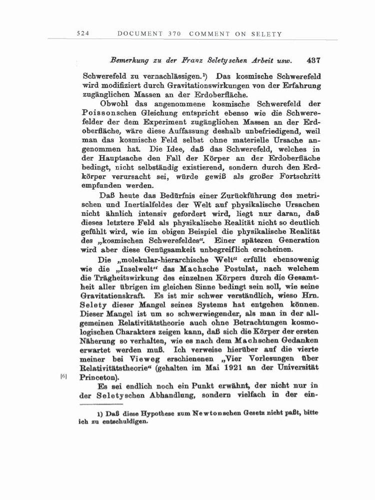 Volume 13: The Berlin Years: Writings & Correspondence January 1922-March 1923 page 524