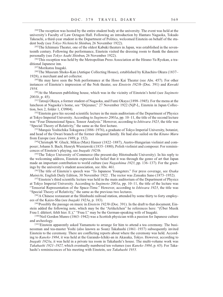 Volume 13: The Berlin Years: Writings & Correspondence January 1922-March 1923 page 569