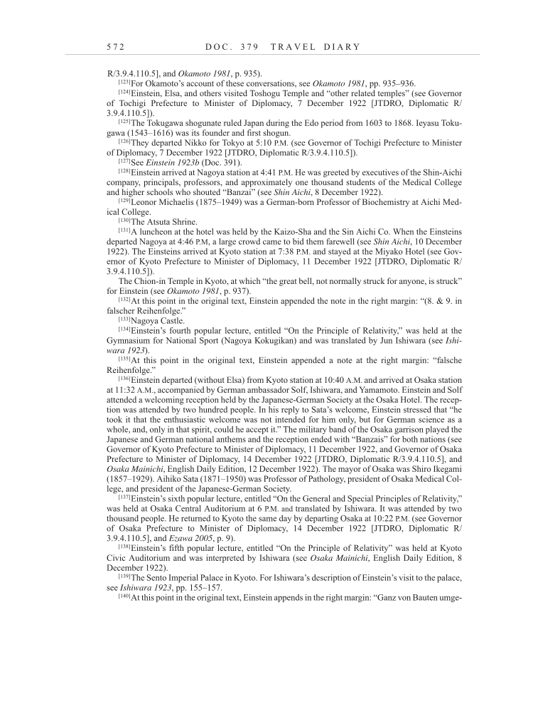 Volume 13: The Berlin Years: Writings & Correspondence January 1922-March 1923 page 572