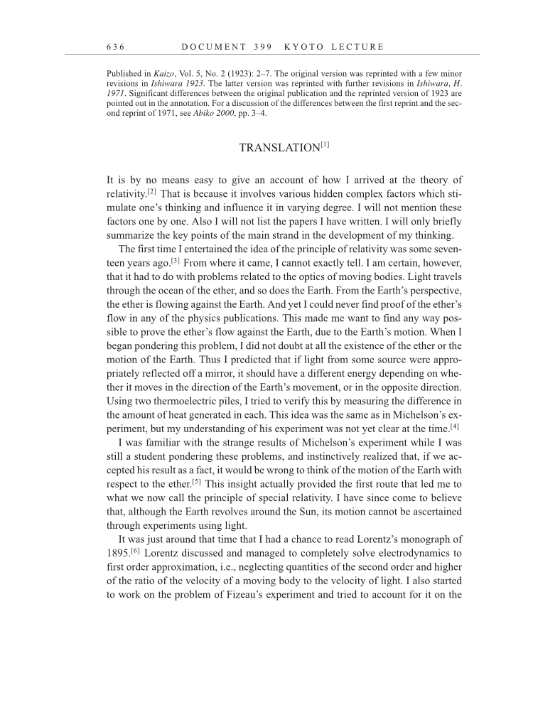 Volume 13: The Berlin Years: Writings & Correspondence January 1922-March 1923 page 636