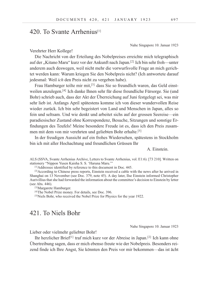 Volume 13: The Berlin Years: Writings & Correspondence January 1922-March 1923 page 697