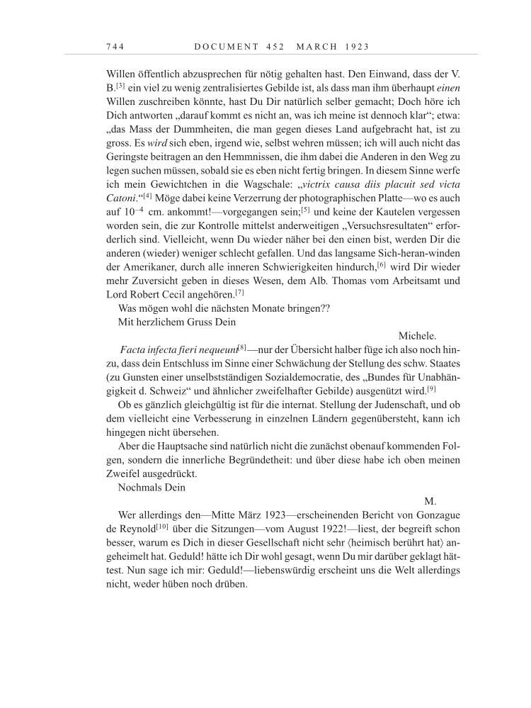 Volume 13: The Berlin Years: Writings & Correspondence January 1922-March 1923 page 744