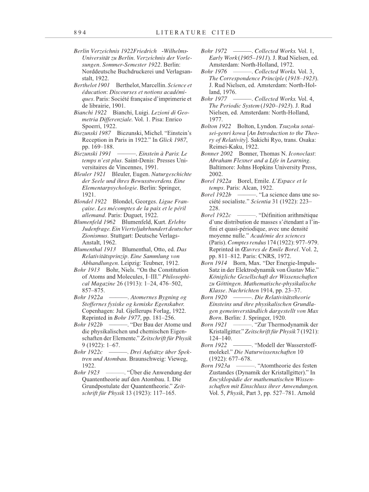 Volume 13: The Berlin Years: Writings & Correspondence January 1922-March 1923 page 894