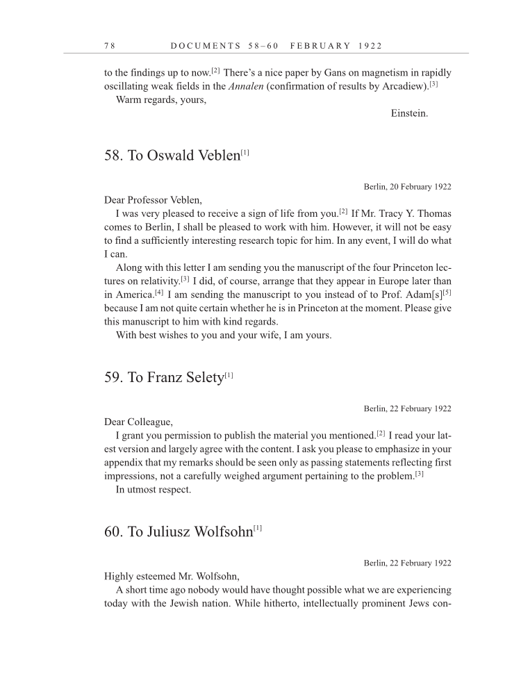 Volume 13: The Berlin Years: Writings & Correspondence January 1922-March 1923 (English translation supplement) page 78