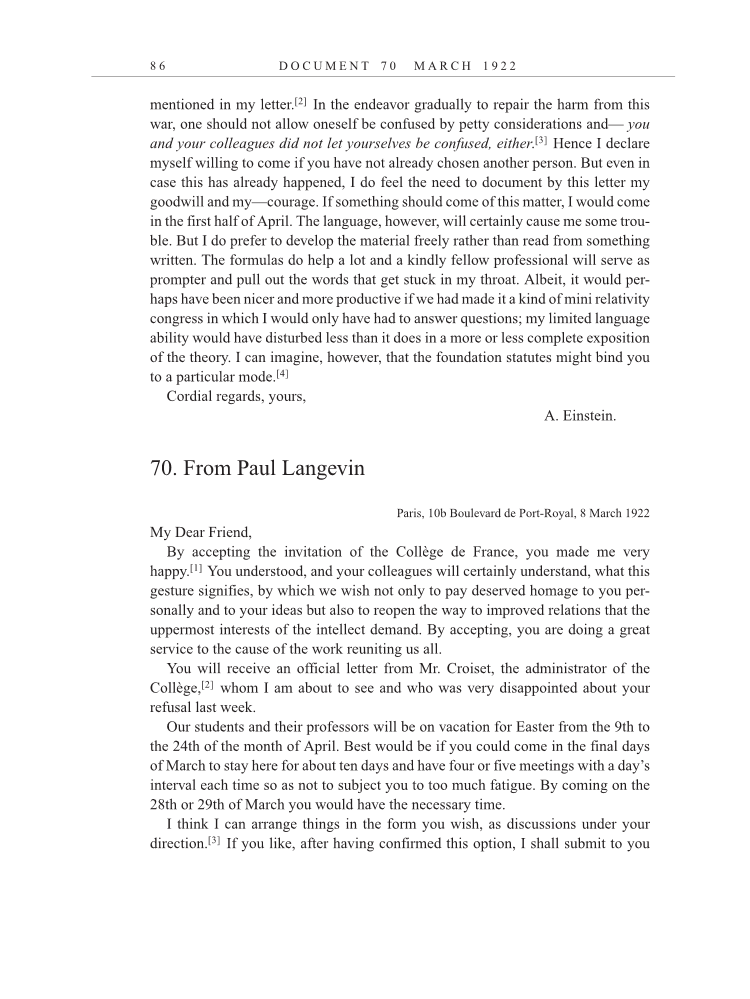 Volume 13: The Berlin Years: Writings & Correspondence January 1922-March 1923 (English translation supplement) page 86