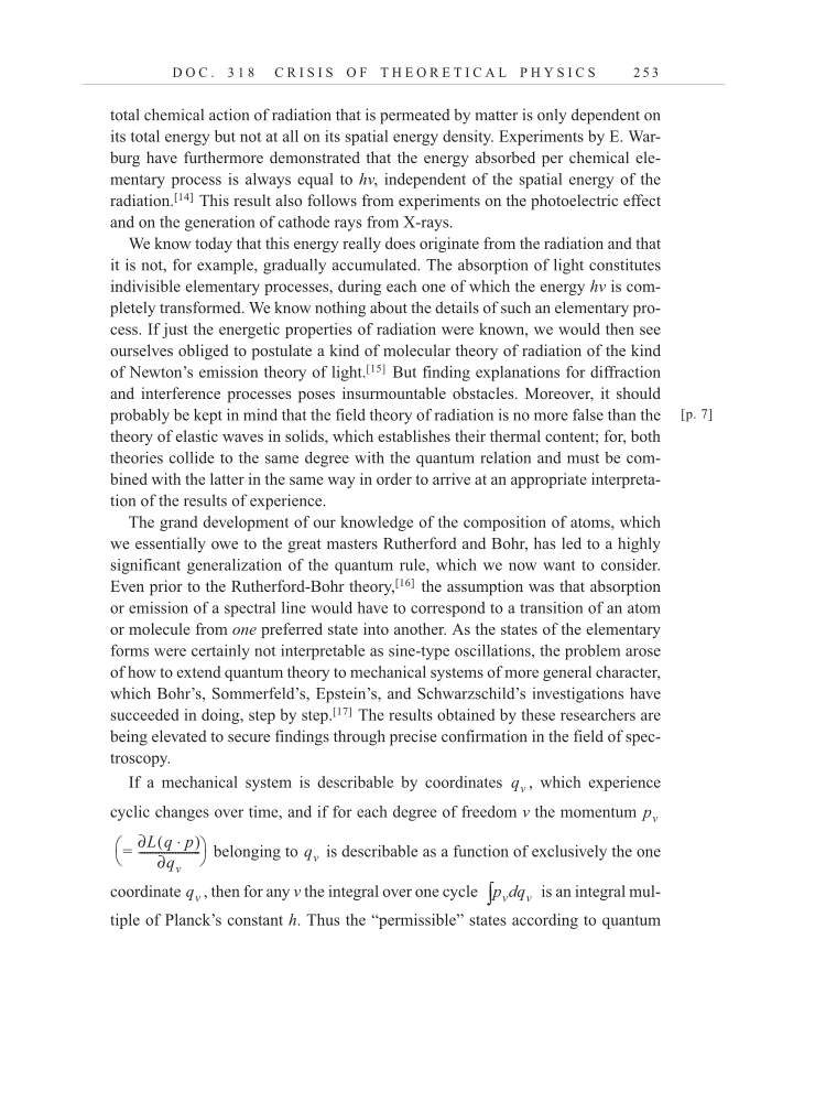 Volume 13: The Berlin Years: Writings & Correspondence January 1922-March 1923 (English translation supplement) page 253