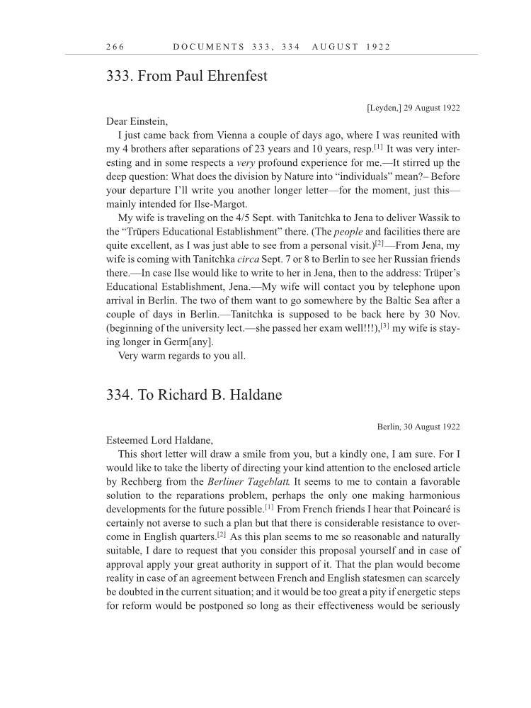 Volume 13: The Berlin Years: Writings & Correspondence January 1922-March 1923 (English translation supplement) page 266
