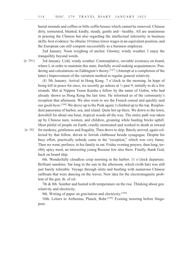 Volume 13: The Berlin Years: Writings & Correspondence January 1922-March 1923 (English translation supplement) page 318