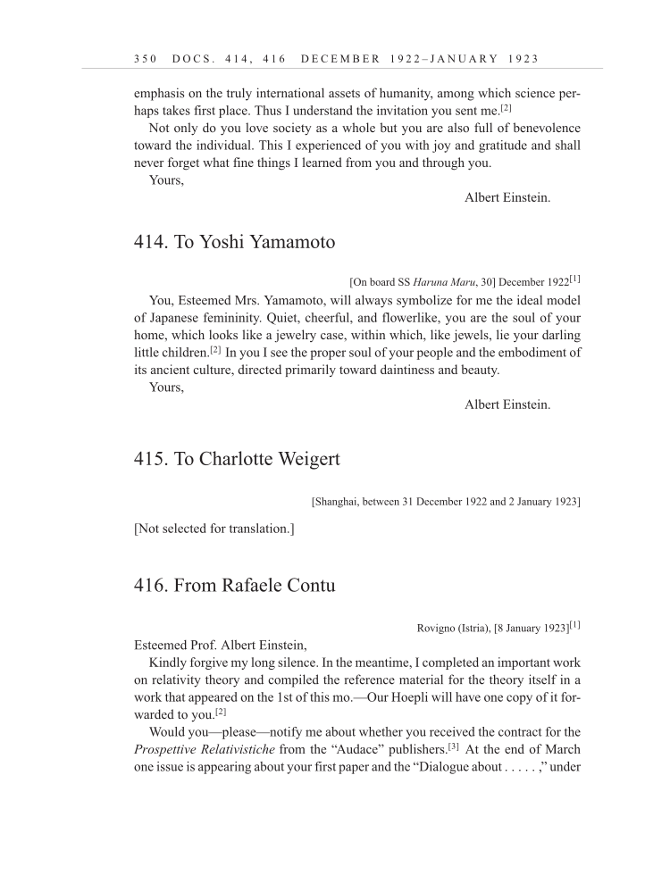 Volume 13: The Berlin Years: Writings & Correspondence January 1922-March 1923 (English translation supplement) page 350
