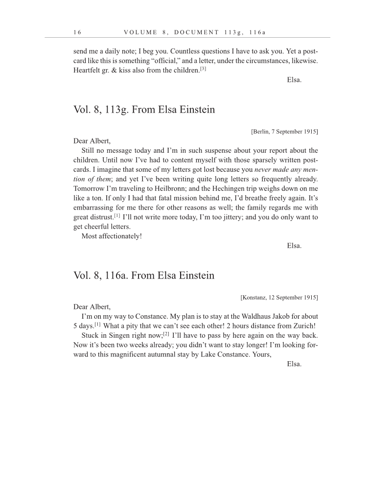 Volume 13: The Berlin Years: Writings & Correspondence January 1922-March 1923 (English translation supplement) page 16