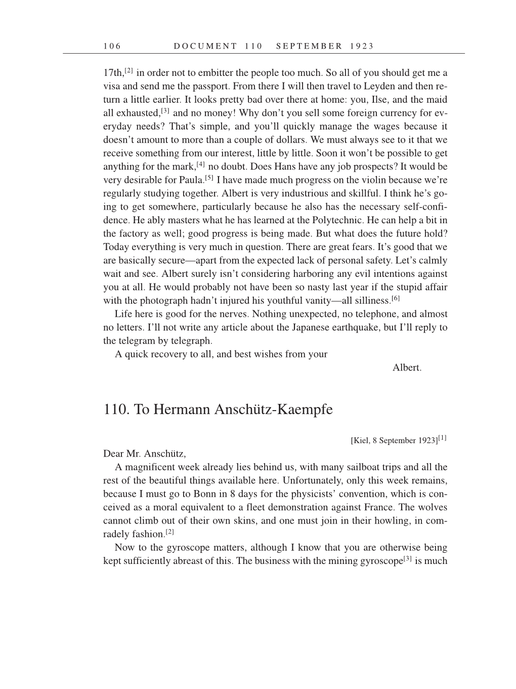 Volume 14: The Berlin Years: Writings & Correspondence, April 1923-May 1925 (English Translation Supplement) page 106