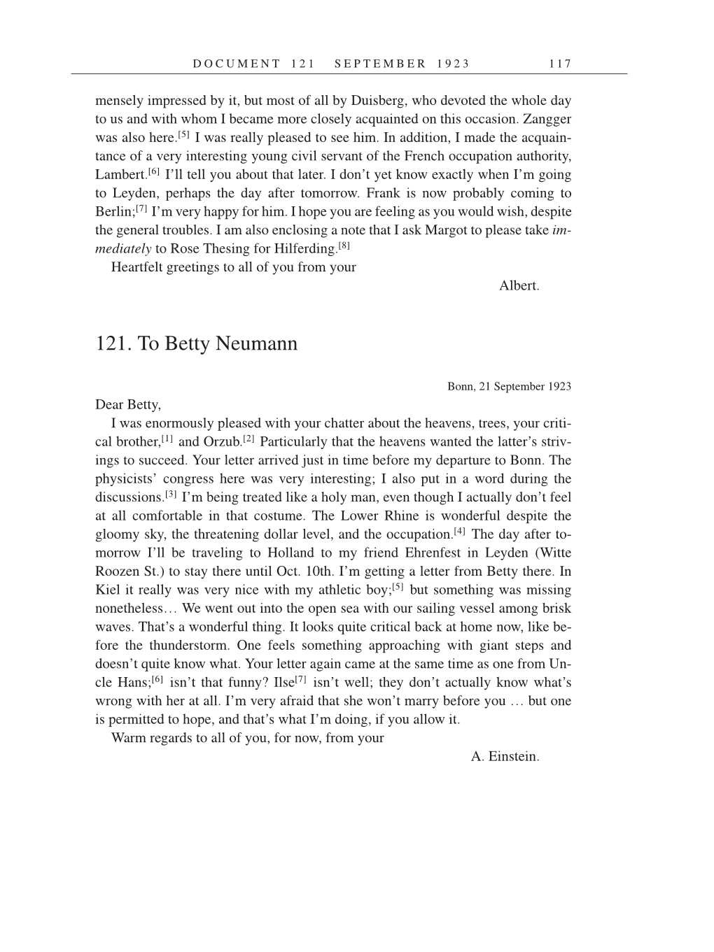 Volume 14: The Berlin Years: Writings & Correspondence, April 1923-May 1925 (English Translation Supplement) page 117