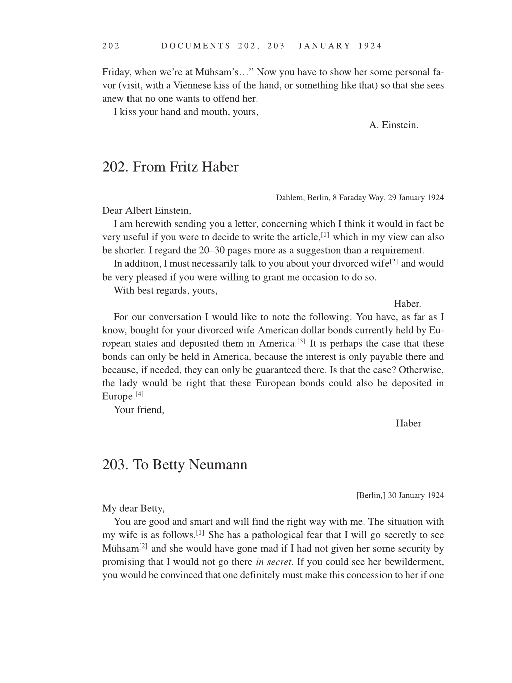 Volume 14: The Berlin Years: Writings & Correspondence, April 1923-May 1925 (English Translation Supplement) page 202