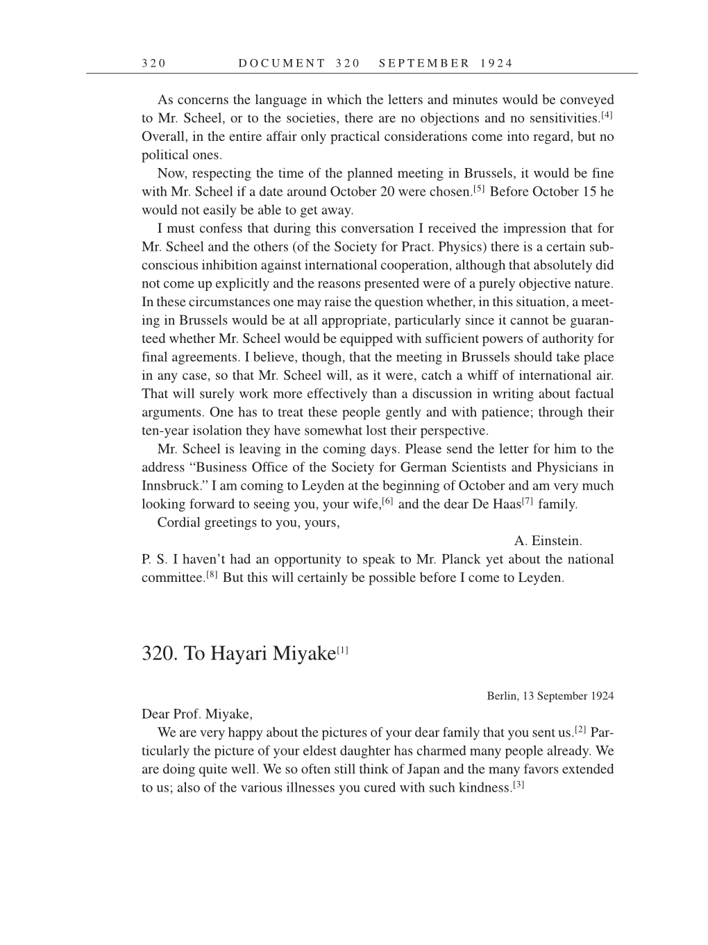 Volume 14: The Berlin Years: Writings & Correspondence, April 1923-May 1925 (English Translation Supplement) page 320