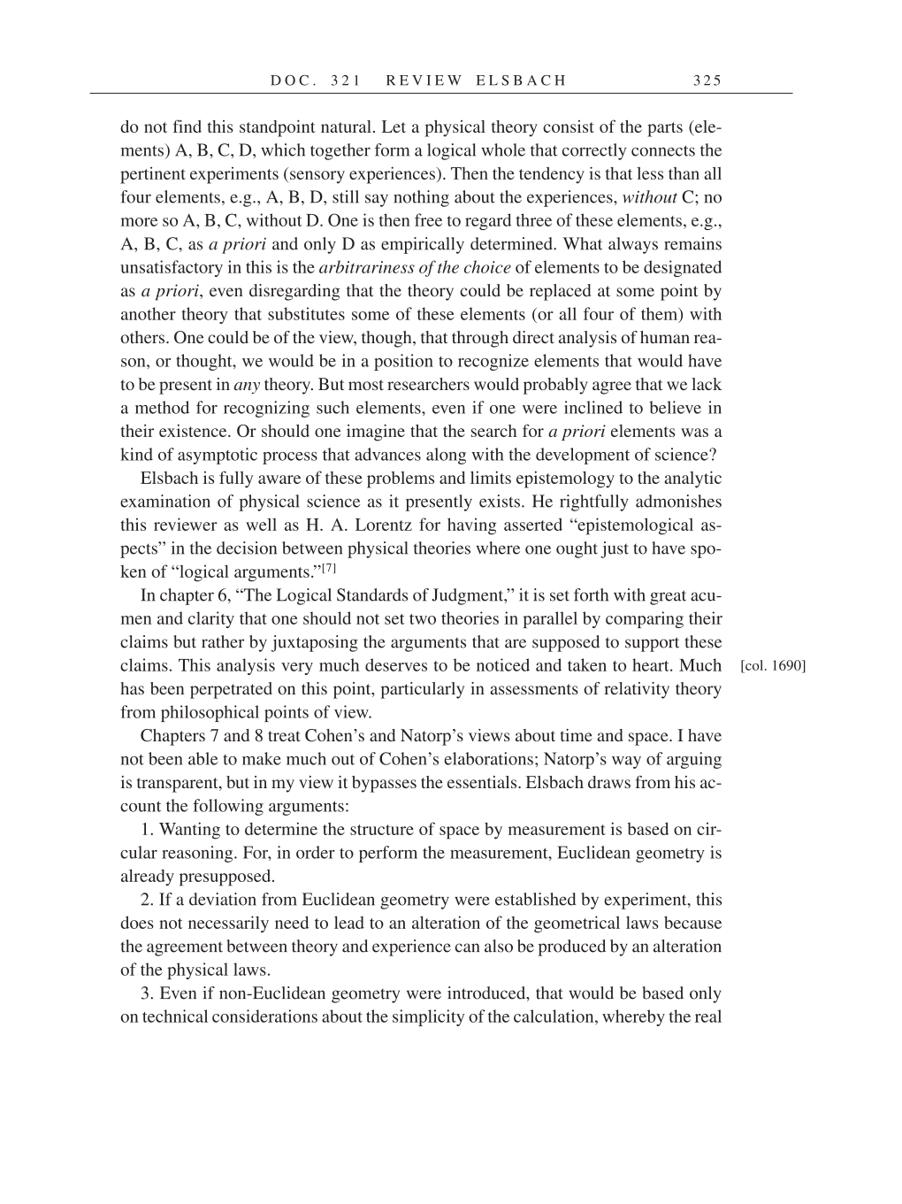 Volume 14: The Berlin Years: Writings & Correspondence, April 1923-May 1925 (English Translation Supplement) page 325