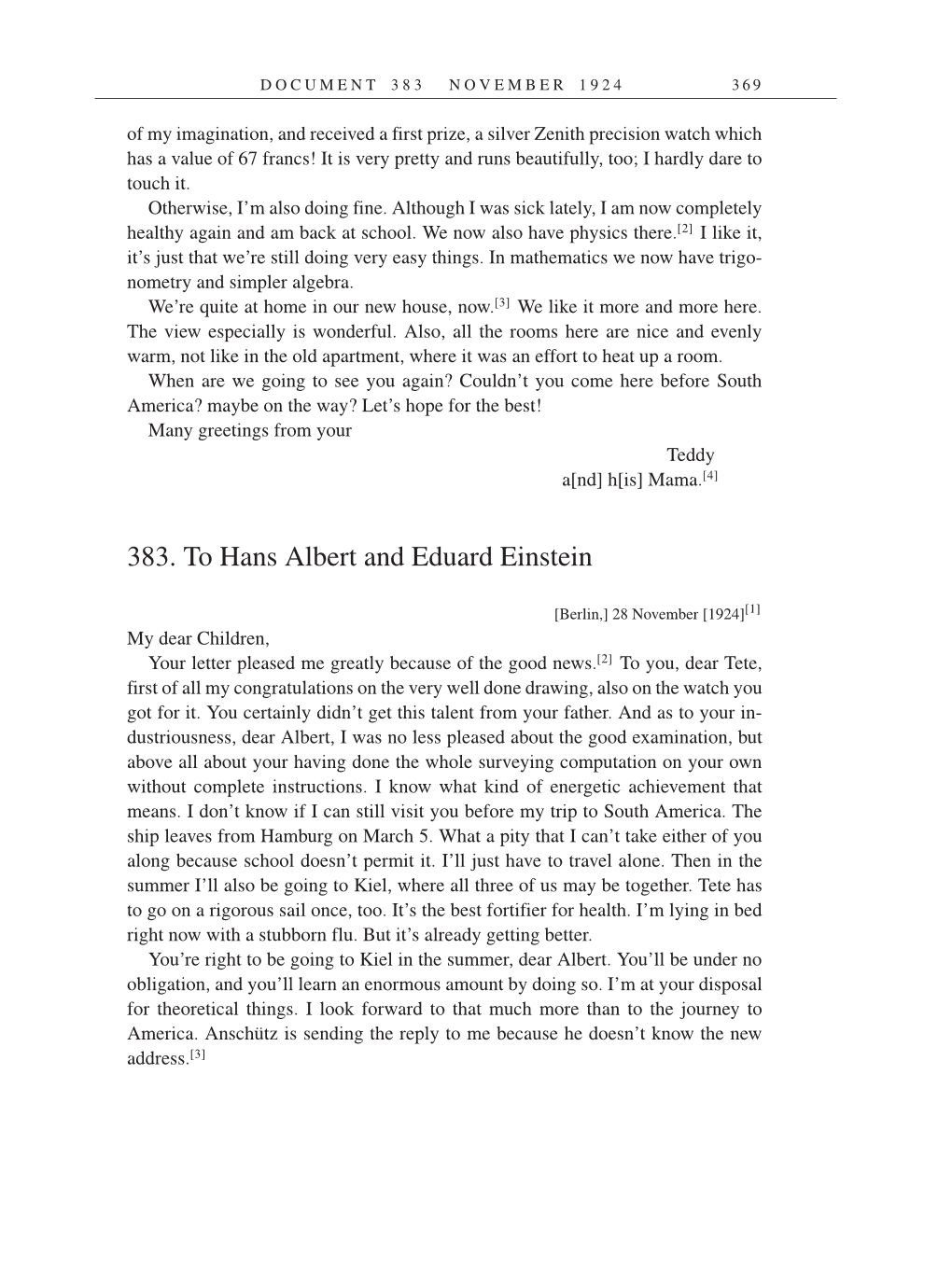 Volume 14: The Berlin Years: Writings & Correspondence, April 1923-May 1925 (English Translation Supplement) page 369