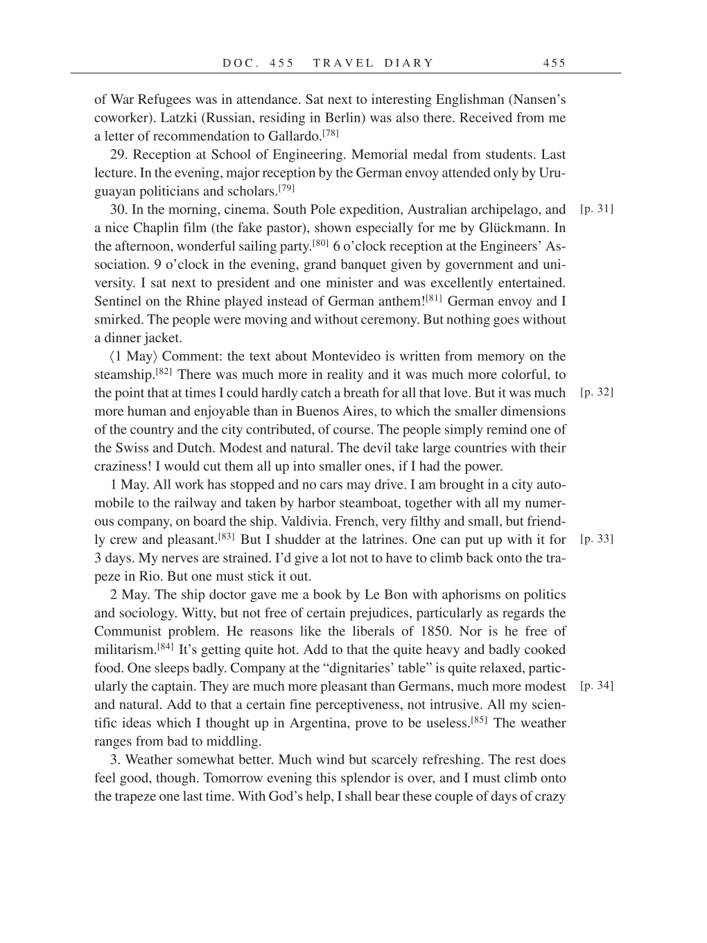Volume 14: The Berlin Years: Writings & Correspondence, April 1923-May 1925 (English Translation Supplement) page 455