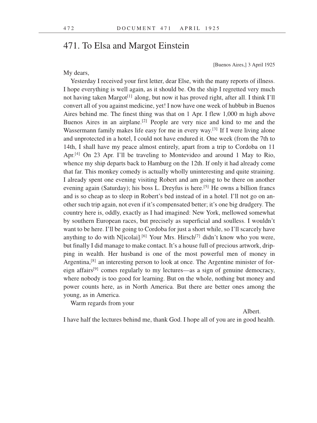 Volume 14: The Berlin Years: Writings & Correspondence, April 1923-May 1925 (English Translation Supplement) page 472