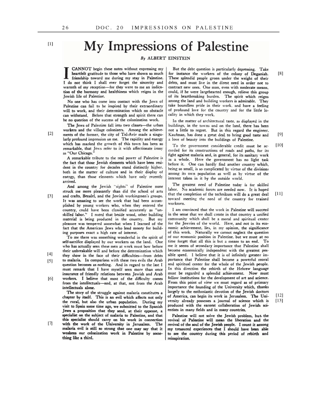 Volume 14: The Berlin Years: Writings & Correspondence, April 1923-May 1925 (English Translation Supplement) page 26