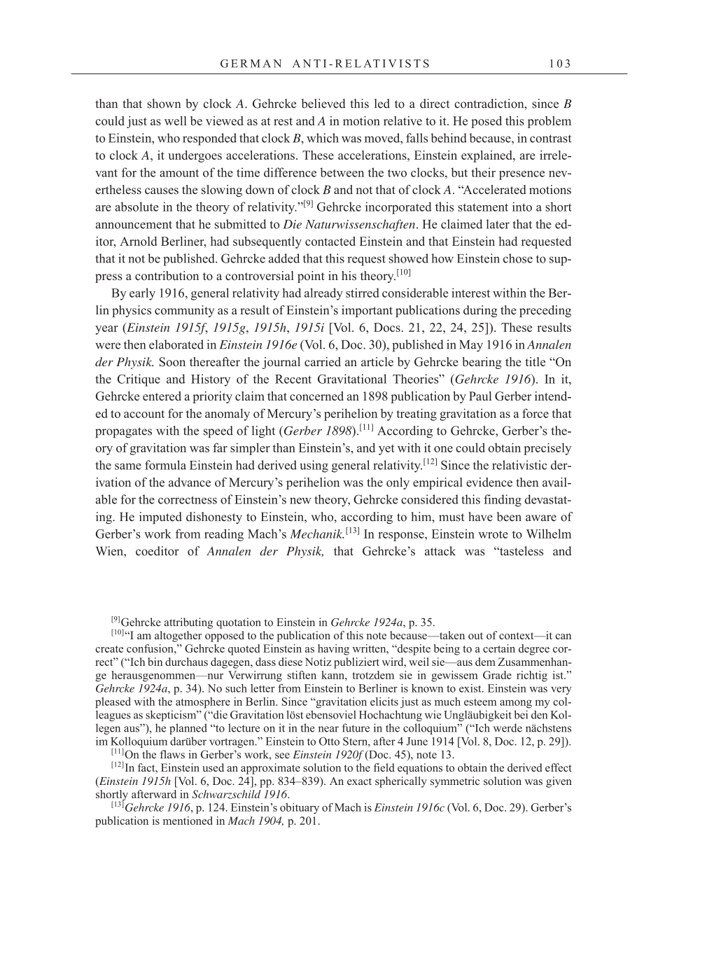 Volume 7: The Berlin Years: Writings, 1918-1921 page 103