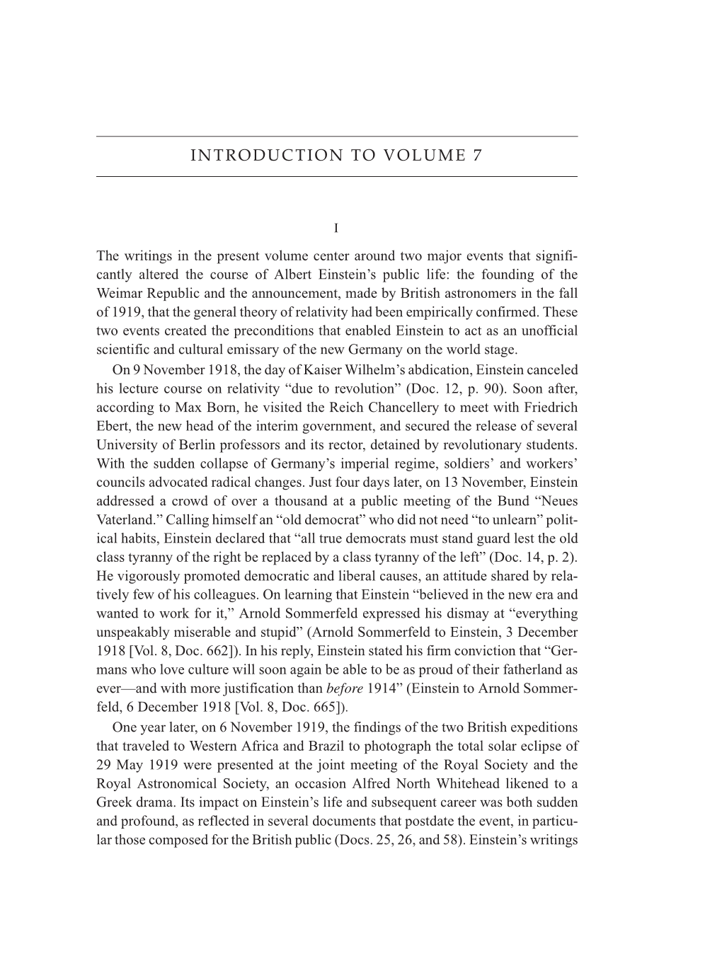 Volume 7: The Berlin Years: Writings, 1918-1921 page xxi