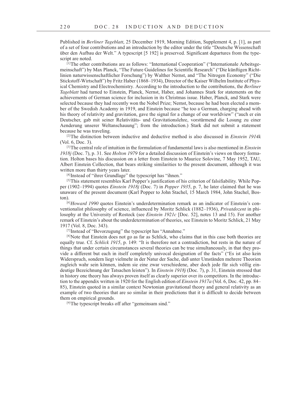 Volume 7: The Berlin Years: Writings, 1918-1921 page 220