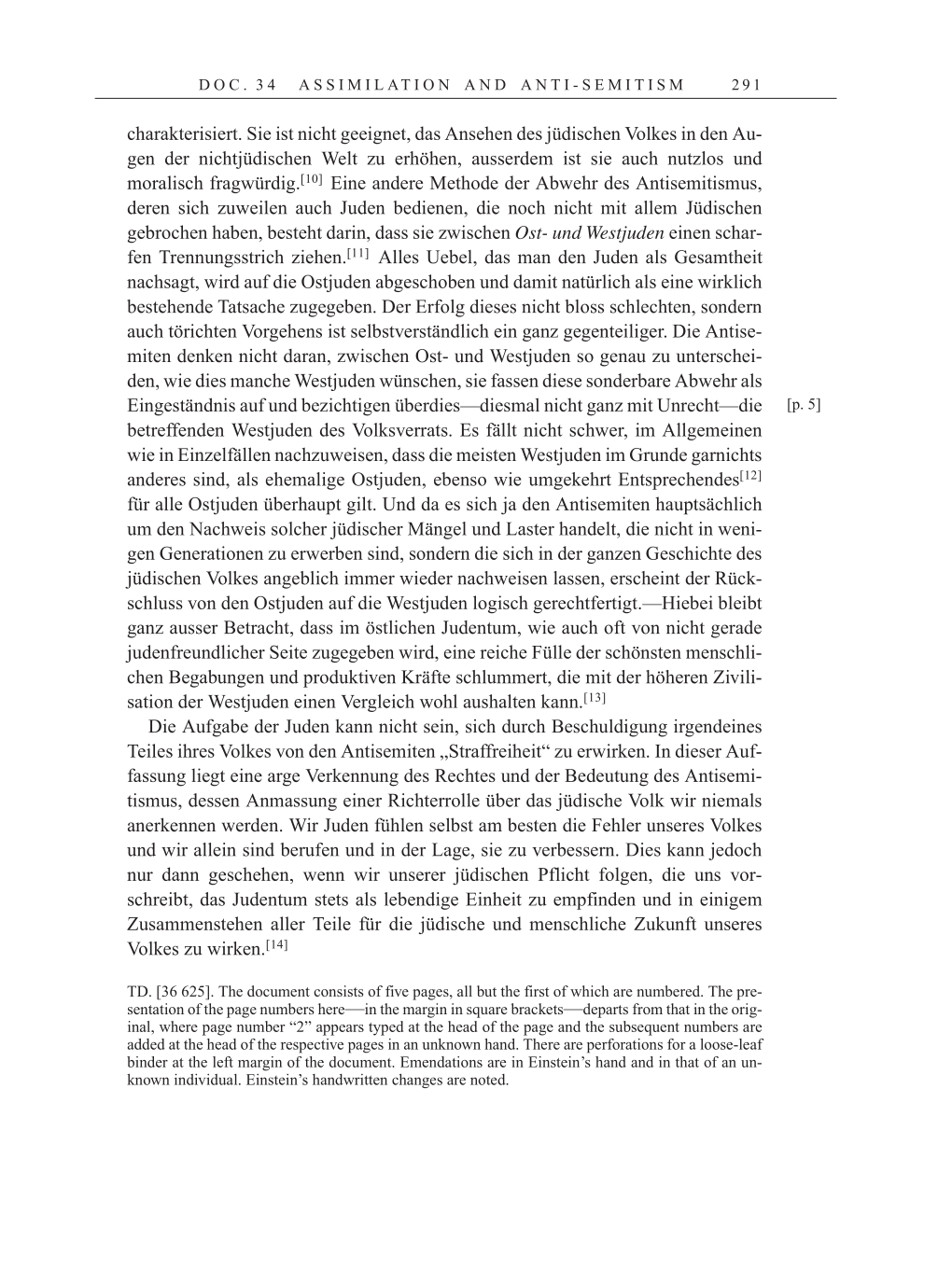 Volume 7: The Berlin Years: Writings, 1918-1921 page 291
