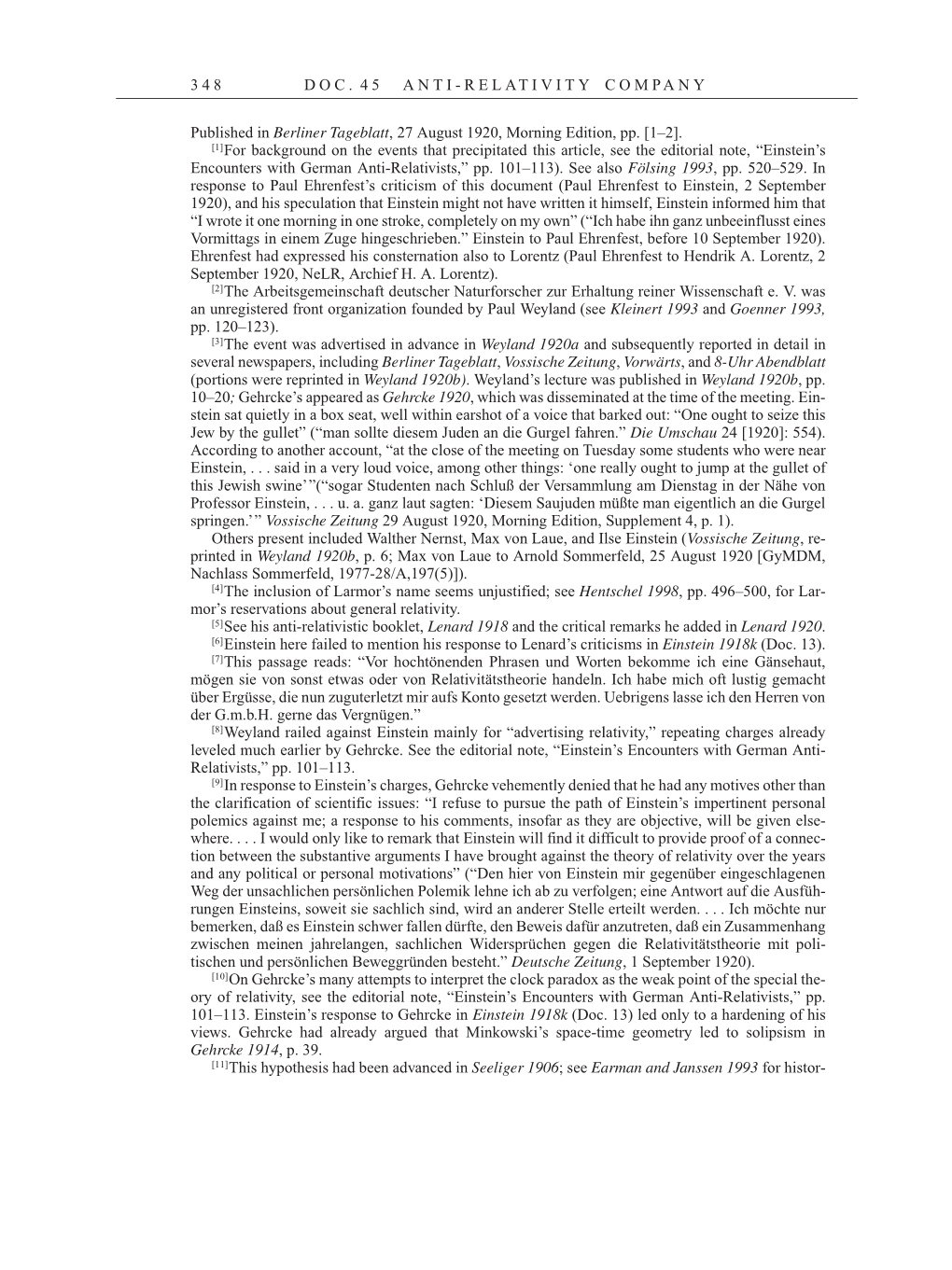 Volume 7: The Berlin Years: Writings, 1918-1921 page 348