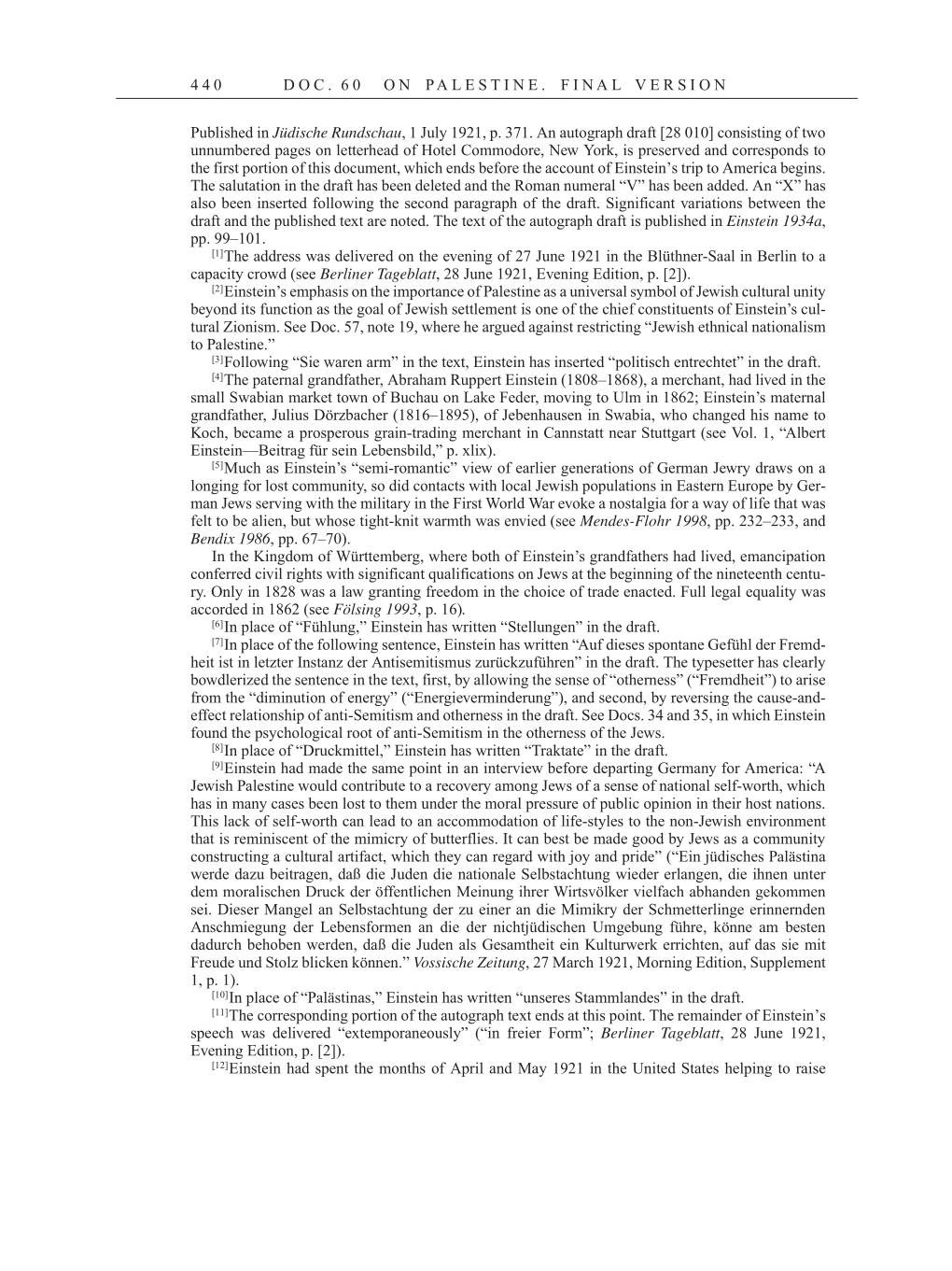 Volume 7: The Berlin Years: Writings, 1918-1921 page 440