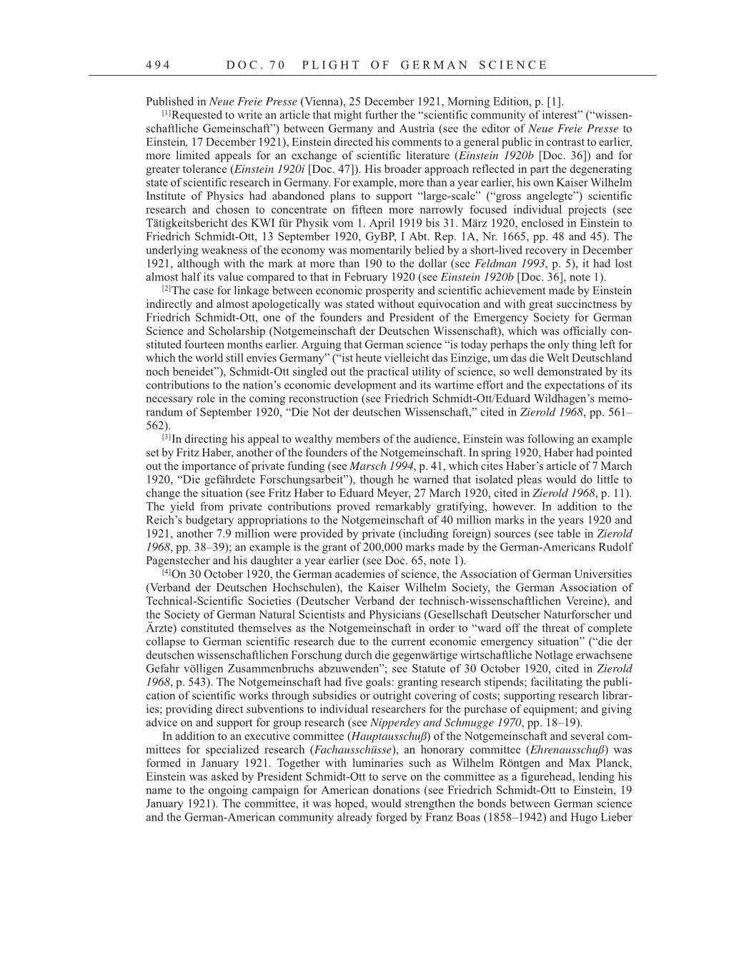 Volume 7: The Berlin Years: Writings, 1918-1921 page 494