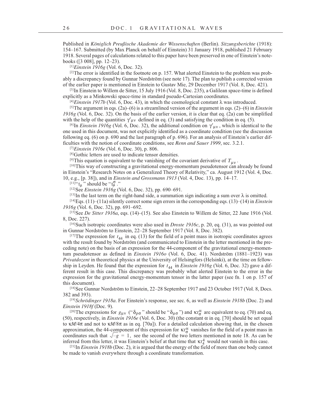 Volume 7: The Berlin Years: Writings, 1918-1921 page 26