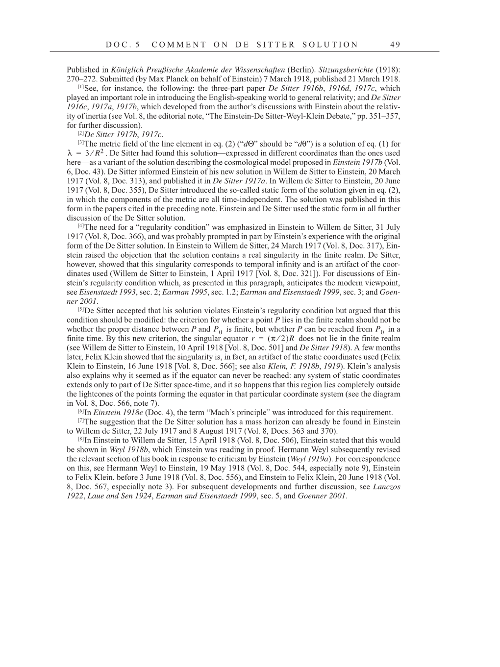 Volume 7: The Berlin Years: Writings, 1918-1921 page 49