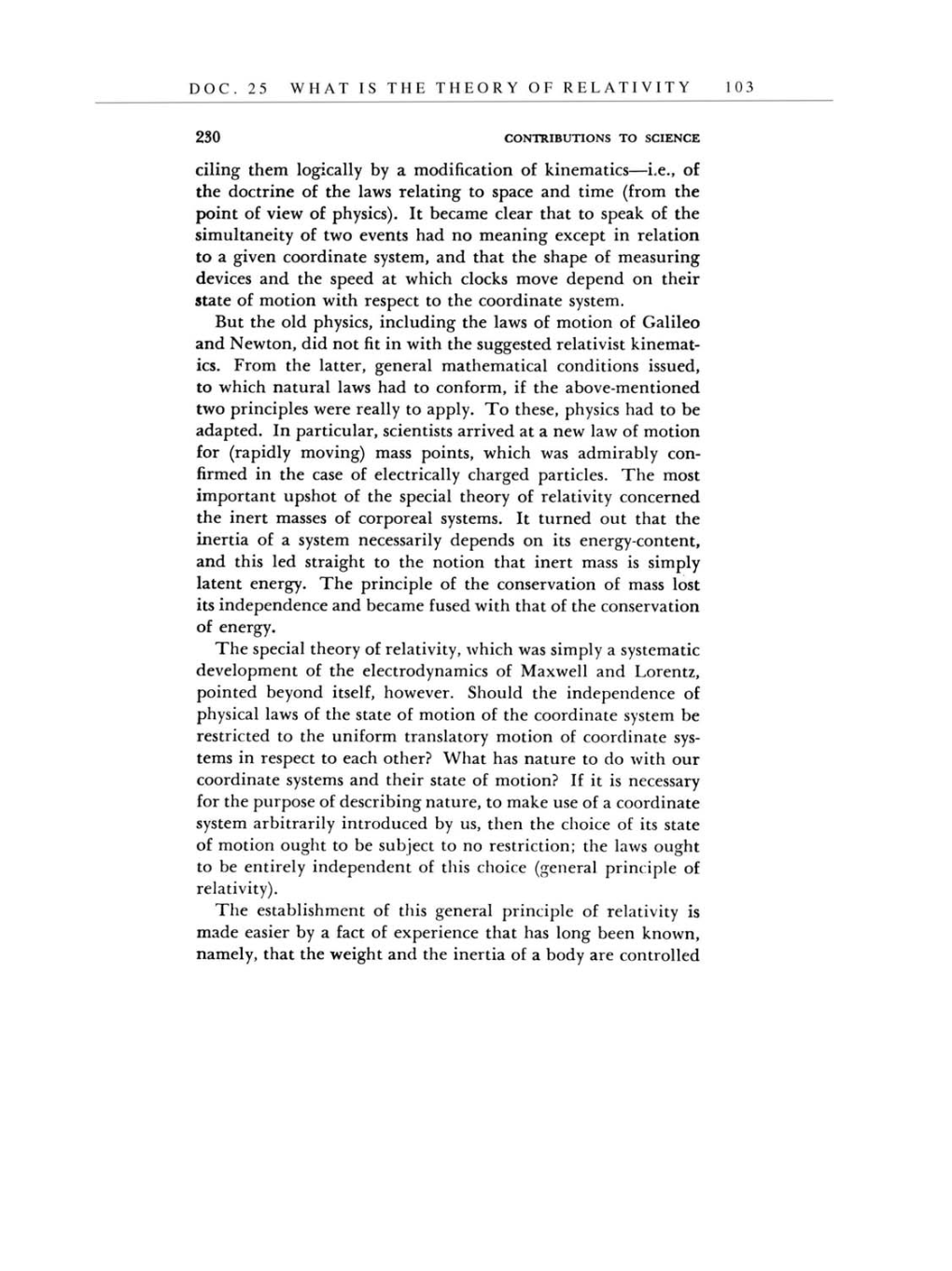 Volume 7: The Berlin Years: Writings, 1918-1921 (English translation supplement) page 103