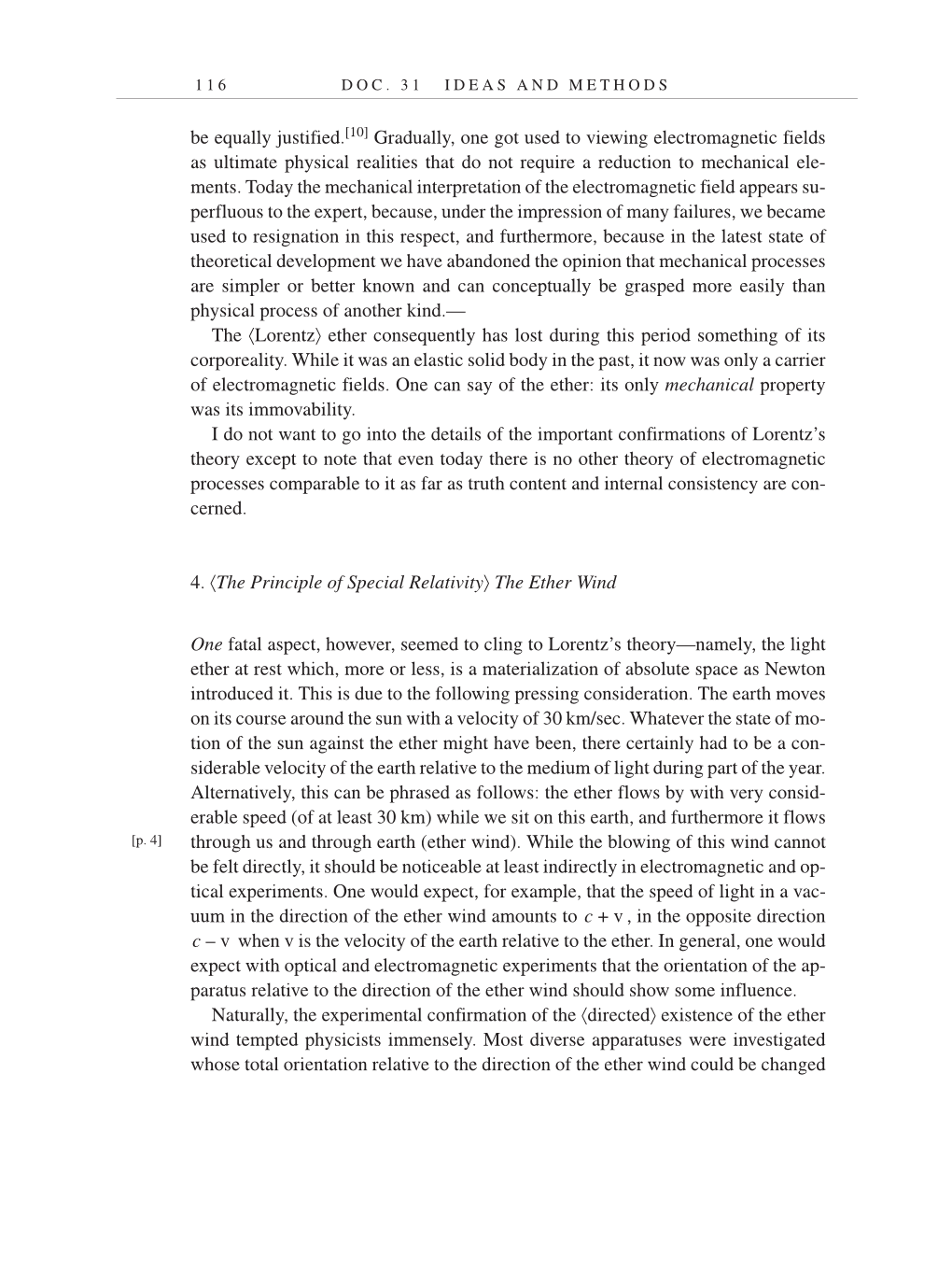 Volume 7: The Berlin Years: Writings, 1918-1921 (English translation supplement) page 116