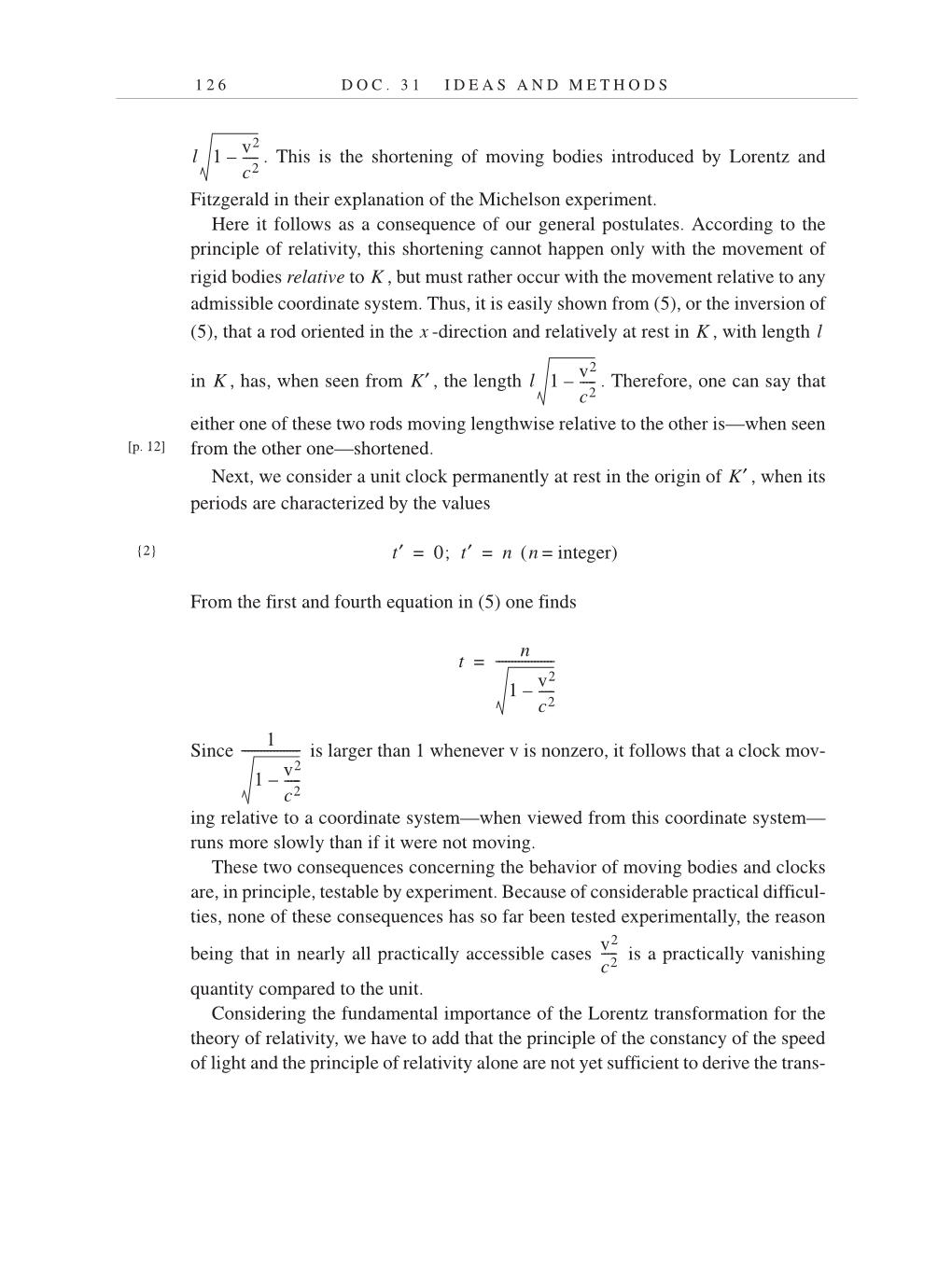 Volume 7: The Berlin Years: Writings, 1918-1921 (English translation supplement) page 126