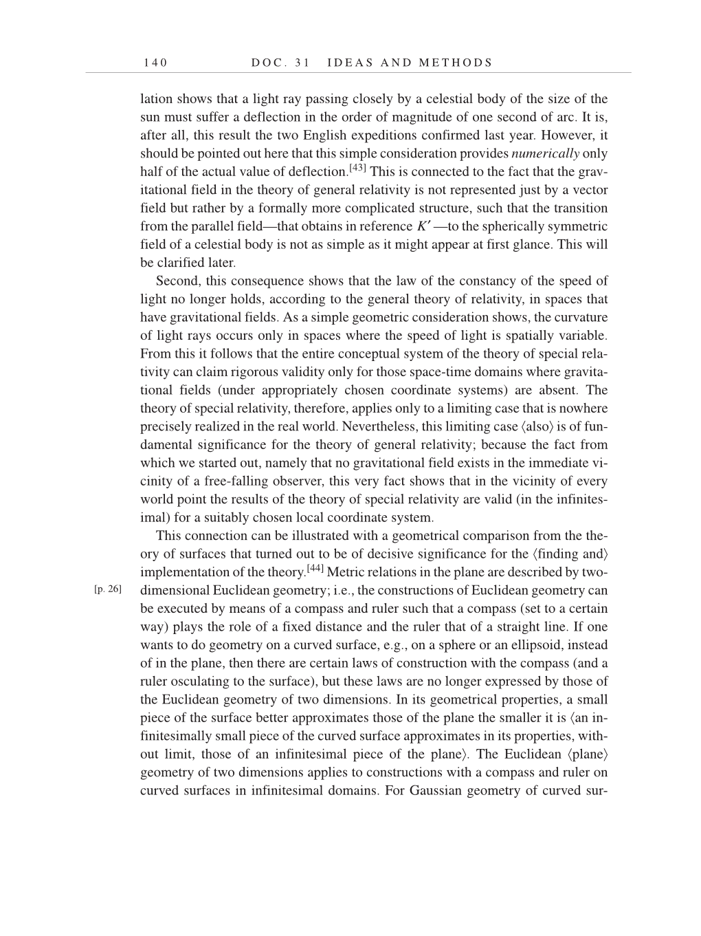 Volume 7: The Berlin Years: Writings, 1918-1921 (English translation supplement) page 140