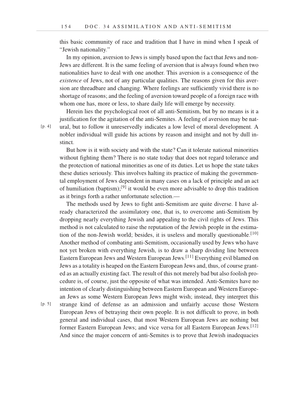 Volume 7: The Berlin Years: Writings, 1918-1921 (English translation supplement) page 154