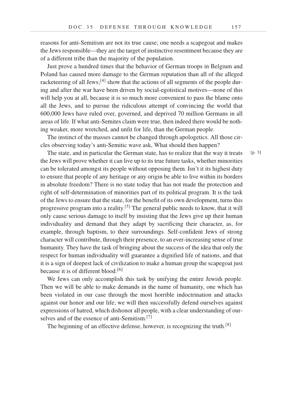 Volume 7: The Berlin Years: Writings, 1918-1921 (English translation supplement) page 157
