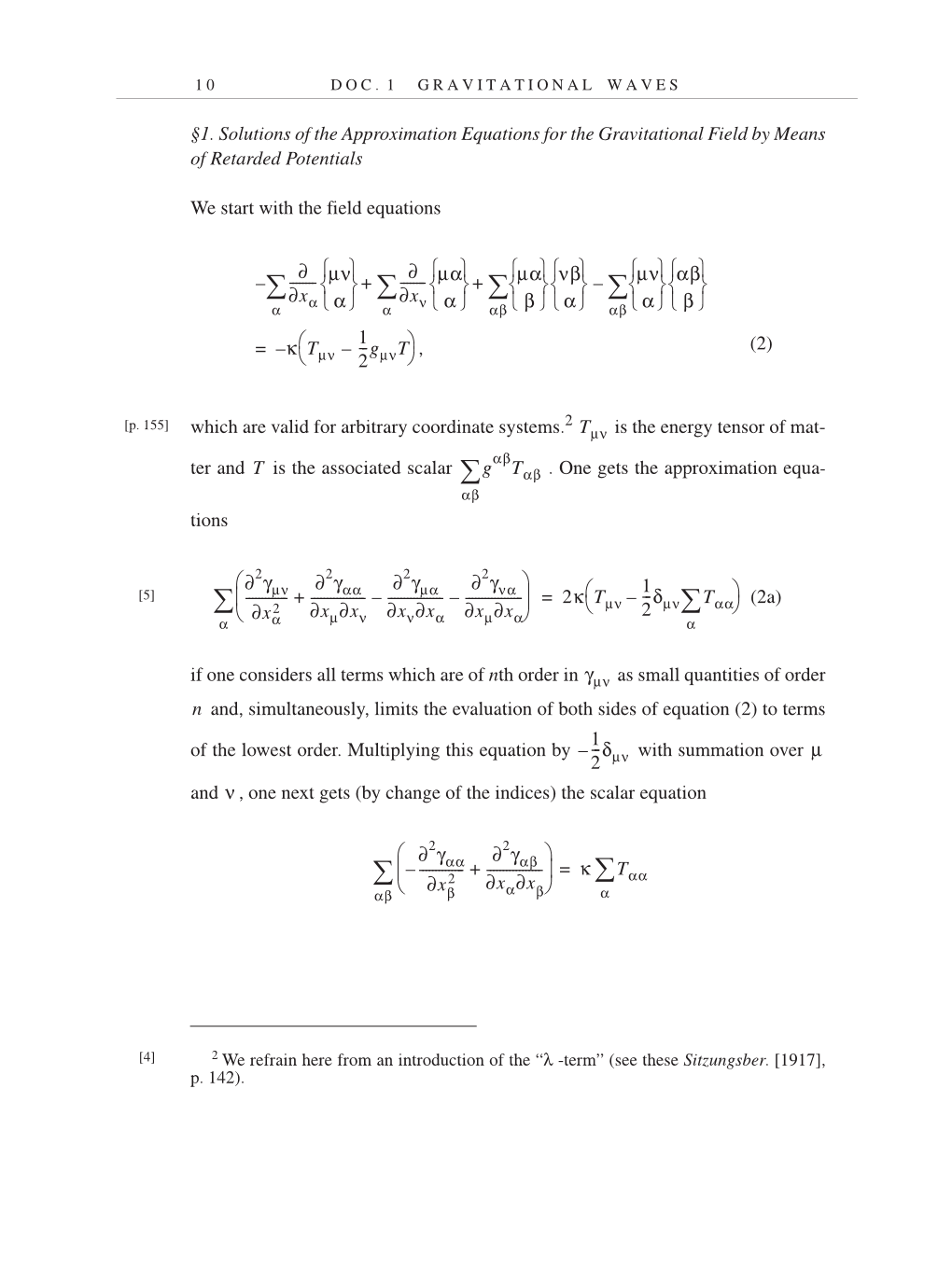 Volume 7: The Berlin Years: Writings, 1918-1921 (English translation supplement) page 10