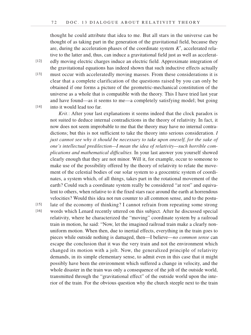 Volume 7: The Berlin Years: Writings, 1918-1921 (English translation supplement) page 72